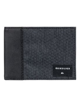 quiksilver, Freshness Plus 4 - Portefeuille à deux volets pour Homme, BLACK (kvj0) Freshness Plus 4 - Bi-Fold Wallet for Men EQYAA03688