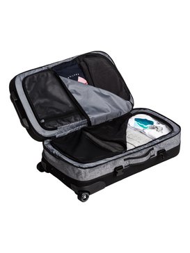 quiksilver, New Reach 100L - Grande valise à roulettes, LIGHT GREY HEATHER (sgrh) New Reach 100L - Large Wheeled Suitcase EQYBL03139