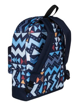 quiksilver, Рюкзак среднего размера Everyday Poster, VALARTA BLUE TRIBAL TETRIS (byh6) Everyday Poster - Medium Backpack EQYBP03337