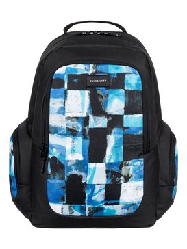 quiksilver, Schoolie 25L - Sac à dos moyen, TURKISH SEA RESIN CHECK (bqs6) Schoolie 25L - Medium Backpack EQYBP03418