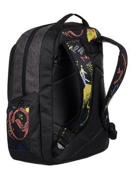quiksilver, Schoolie 25L - Sac à dos moyen, BLACK THUNDERBOLTS (kvj7) Schoolie 25L - Medium Backpack EQYBP03418
