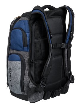 quiksilver, Men's Grenade 25L Medium Backpack, MEDIEVAL BLUE HEATHER (bteh) GRENADE EQYBP03502