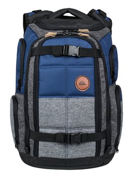 quiksilver, Men's Grenade 25L Medium Backpack, MEDIEVAL BLUE HEATHER (bteh) GRENADE EQYBP03502