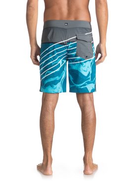 quiksilver, Highline Lava Slash 19" - Board Shorts for Men, REAL TEAL (bpr6) Highline Lava Slash 19" - Board Shorts for Men EQYBS03848