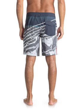 quiksilver, Highline Lava Slash 19" - Board Shorts for Men, BLUE NIGHT (bst6) Highline Lava Slash 19" - Board Shorts for Men EQYBS03848
