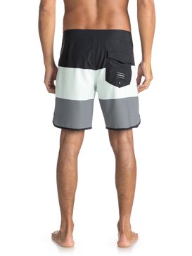 quiksilver, Highline Tijuana Scallop 18" - Boardshorts für Männer, BLACK (kvj6) Highline Tijuana Scallop 18" - Board Shorts for Men EQYBS03852