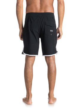quiksilver, Highline Scallop 19" - Boardshort pour Homme, BLACK (kvj0) Highline Scallop 19" - Board Shorts for Men EQYBS03885