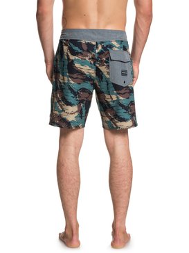quiksilver, Highline Variable 18" - Boardshorts für Männer, MALLARD GREEN (gqn6) Highline Variable 18" - Board Shorts for Men EQYBS03996