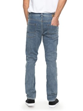 quiksilver, Прямые джинсы Revolver Salty Stone, SALTY STONE (bfgw) Revolver Salty Stone - Straight Fit Jeans for Men EQYDP03356