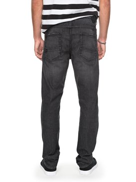 quiksilver, Узкие джинсы Distorsion Black, BLACK (kvj0) Distorsion Black - Slim Fit Jeans for Men EQYDP03358
