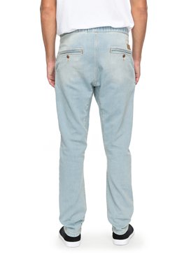 quiksilver, Джинсовые джоггеры Fonic Bleached, BLEACHED SURF (bejw) Fonic Bleached - Denim Joggers for Men EQYDP03361