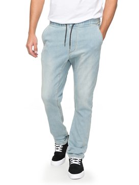 Fonic Bleached - Denim Joggers  EQYDP03361