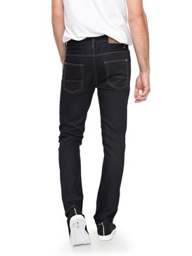 quiksilver, Узкие джинсы Distorsion Rinse, RINSE (bsnw) Distorsion Rinse - Slim Fit Jeans for Men EQYDP03363