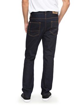 quiksilver, Прямые джинсы Revolver Rinse, RINSE (bsnw) Revolver Rinse - Straight Fit Jeans for Men EQYDP03364