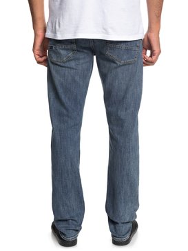 Revolver Medium Blue - Straight Fit Jeans for Men  EQYDP03372
