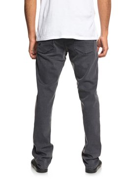 Revolver Smoked Wax - Straight Fit Jeans for Men  EQYDP03378