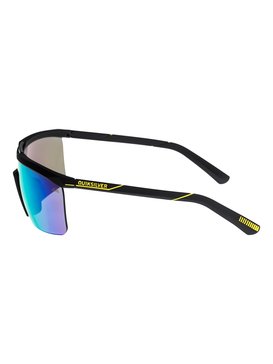 quiksilver, Boneless - Lunettes de soleil pour Homme, BLACK/ML YELLOW (xkky) Boneless - Sunglasses for Men EQYEY03012