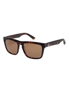 quiksilver, The Ferris Modern Originals - Gafas de sol para Hombre, SHINY BROWN HAVANA/BROWN (xccc) The Ferris - Sunglasses for Men EQYEY03016