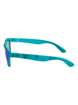 quiksilver, Stanford - Lunettes de soleil pour Homme, MATTE BLUE TIE & DYE PRINT/ML (xbbc) Stanford - Sunglasses for Men EQYEY03065