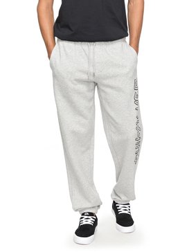 quiksilver, Quiksilver - Pantalon de jogging pour Homme, LIGHT GREY HEATHER (sjsh) Quiksilver - Tracksuit Bottoms for Men EQYFB03137