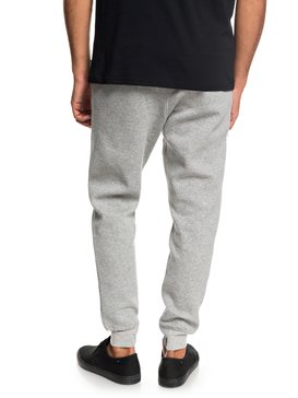 quiksilver, Quikbond - Pantalon de jogging technique en matière contrecollée pour Homme, LIGHT GREY HEATHER (sjsh) Quikbond - Technical Bonded Joggers for Men EQYFB03157