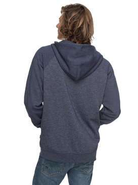quiksilver, Everyday - Kapuzenpulli mit Reißverschluss für Männer, NAVY BLAZER HEATHER (byj1) Everyday - Zip-Up Hoodie for Men EQYFT03429