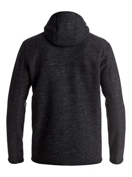 quiksilver, Толстовка на молнии Into The Wild, BLACK (kvj0) Into The Wild - Zip-Up Mid Layer for Men EQYFT03630