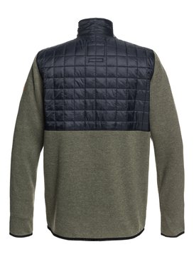 quiksilver, Into The Wild - Funktions-Fleece mit Reißverschluss für Männer, GRAPE LEAF (cre0) Into The Wild - Technical Zip-Up Fleece for Men EQYFT03783