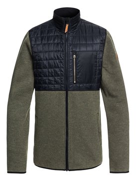quiksilver, Into The Wild - Funktions-Fleece mit Reißverschluss für Männer, GRAPE LEAF (cre0) Into The Wild - Technical Zip-Up Fleece for Men EQYFT03783