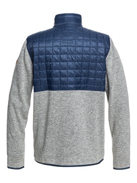 quiksilver, Into The Wild - Funktions-Fleece mit Reißverschluss für Männer, GREY HEATHER (kpgh) Into The Wild - Technical Zip-Up Fleece for Men EQYFT03783