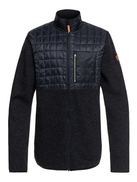 quiksilver, Into The Wild - Funktions-Fleece mit Reißverschluss für Männer, BLACK (kvj0) Into The Wild - Technical Zip-Up Fleece for Men EQYFT03783