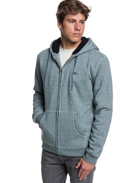 quiksilver, Everyday - Gefütterter Sherpa-Kapuzenpulli mit Reißverschluss, TAPESTRY HEATHER (bphh) Everyday - Zip-Up Sherpa Lined Hoodie EQYFT03848