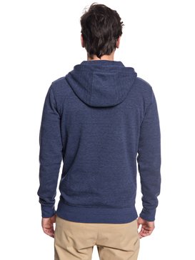 quiksilver, Yattemi - Funktioneller Kapuzenpulli mit Halbreißverschluss für Männer, BIJOU BLUE HEATHER (bngh) Yattemi - Technical Half-Zip Hoodie for Men EQYFT03851
