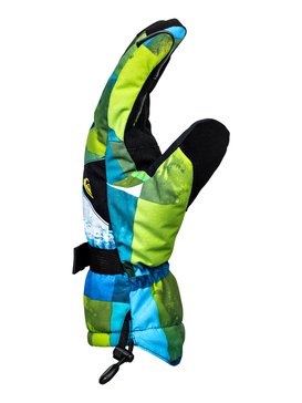 quiksilver, Сноубордические перчатки Mission, BLUE SULPHUR ICEY CHECK (ggp9) Mission - Snowboard/Ski Gloves EQYHN03079