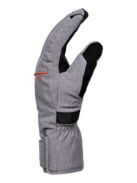 quiksilver, Сноубордические перчатки Freefall, GREY HEATHER (kpgh) Freefall - Snowboard/Ski Gloves EQYHN03083