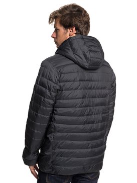 quiksilver, Everyday Scaly - Chaqueta Aislante con Capucha para Hombre, TARMAC (kta0) Everyday Scaly - Hooded Insulation Jacket for Men EQYJK03234