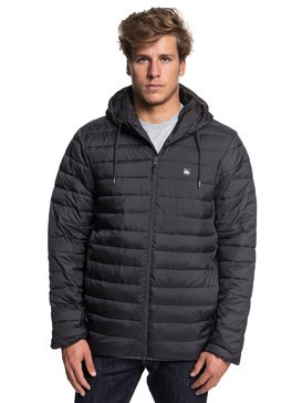 quiksilver, Everyday Scaly - Chaqueta Aislante con Capucha para Hombre, TARMAC (kta0) Everyday Scaly - Hooded Insulation Jacket for Men EQYJK03234
