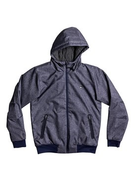 quiksilver, Brooks 5K - Veste à capuche imperméable, MEDIEVAL BLUE HEATHER (bteh) Brooks 5K - Waterproof Hooded Jacket EQYJK03241