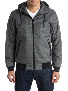 quiksilver, Brooks 5K - Veste à capuche imperméable, DARK GREY HEATHER (ktfh) Brooks 5K - Waterproof Hooded Jacket EQYJK03241