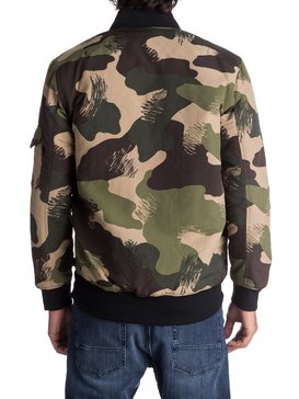 quiksilver, Trestles Army - Veste bomber long, SCRATCH CAMO COLOUR (tmp6) Trestles Army - Long-Fit Bomber EQYJK03359