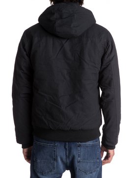 quiksilver, Everyday Brooks - Bomber idrorepellente con cappuccio, BLACK (kvj0) Everyday Brooks - Water-Repellent Hooded Bomber Jacket EQYJK03365