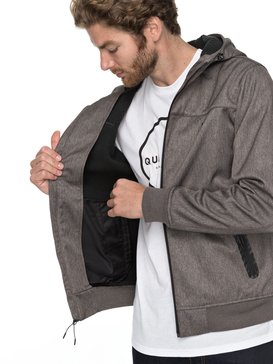 quiksilver, Ветровка Brooks Bonded, RAVEN HEATHER (ksqh) Brooks Bonded - Waterproof Softshell Jacket EQYJK03382