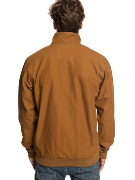 Light Brooks - Canvas Bomber Jacket for Men  EQYJK03469