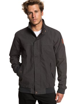 Light Brooks - Canvas Bomber Jacket for Men  EQYJK03469