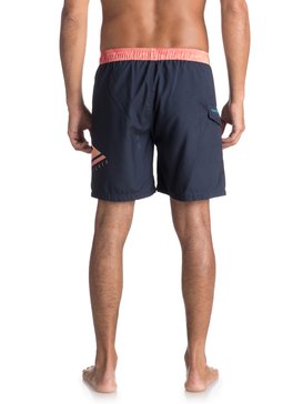 quiksilver, Пляжные шорты Lava Logo 17", NAVY BLAZER (byj6) Lava Logo 17" - Swim Shorts for Men EQYJV03309