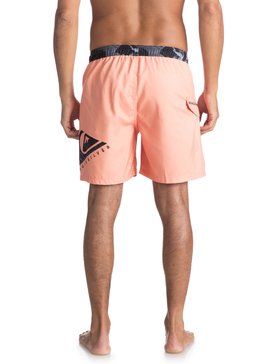 quiksilver, Пляжные шорты Lava Logo 17", CADMIUM (nhj6) Lava Logo 17" - Swim Shorts for Men EQYJV03309