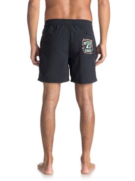 quiksilver, Пляжные шорты Peaceful Chaos 17", BLACK (kvj0) Peaceful Chaos 17" - Swim Shorts for Men EQYJV03323