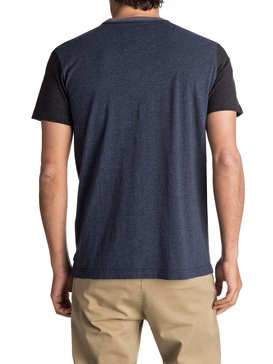 quiksilver, Baysic - Tee-Shirt à poche, NAVY BLAZER (byj0) Baysic - Pocket T-Shirt EQYKT03501