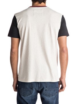 quiksilver, Baysic - Tee-Shirt à poche, SNOW WHITE (wbk0) Baysic - Pocket T-Shirt EQYKT03501