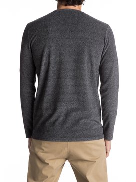 quiksilver, After Surf - T shirt à manches longues ultra-doux, DARK GREY HEATHER (ktfh) After Surf - Super-Soft Long Sleeve Top EQYKT03599